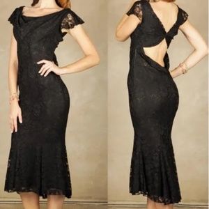 Stop Staring Black Lace Dress size XL